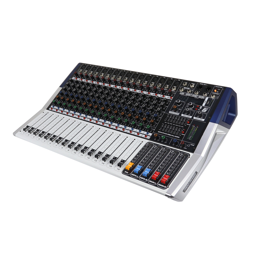 Audio Music For - Mixer Audio Professionale in Metallo da