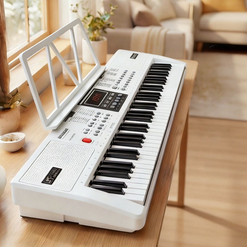 Keyboard Piano 61 Key - Tastiera Elettronica 61 Tasti Multifunzionale per