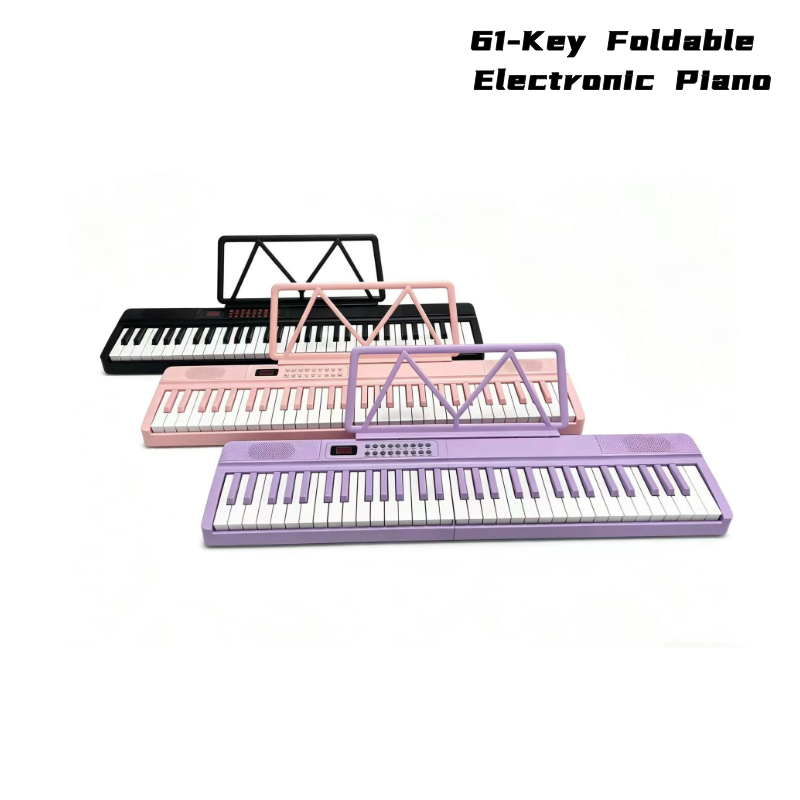 Keyboard Piano 61 Key - Pianoforte Digitale Portatile a 61 Tasti,