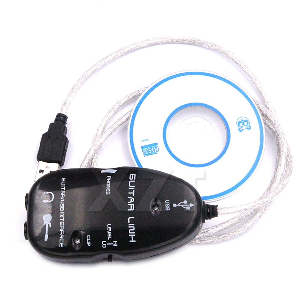 Audio Music Link - Collegamento per chitarra Interfaccia USB Cavo