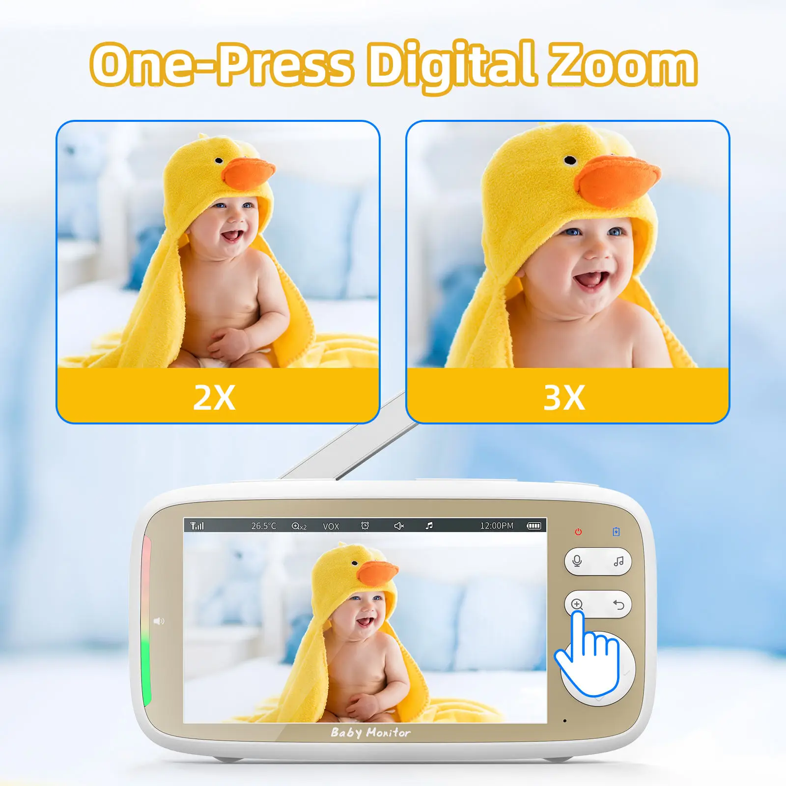 VB803 PRO Baby Monitor, con te - Audio Music Video recensione e prezzo