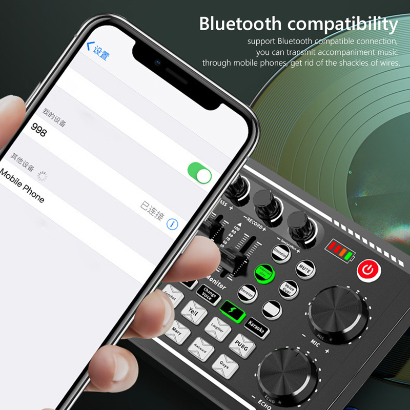 F998 Scheda audio live Sintoni - Audio Music Voice Changer recensione e prezzo