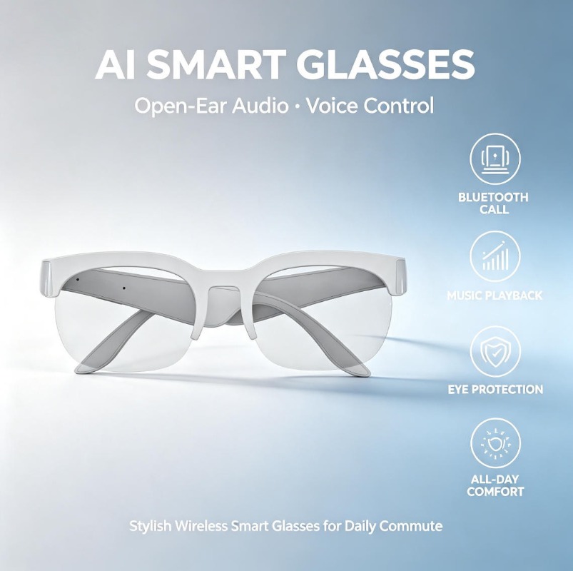 Occhiali da Sole Smart 2026 co - Audio Music Video recensione e prezzo