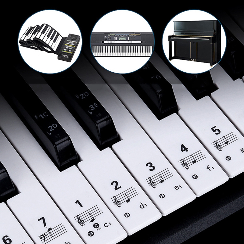 Adesivi trasparenti rimovibili - Keyboard Piano 61 Key recensione e prezzo