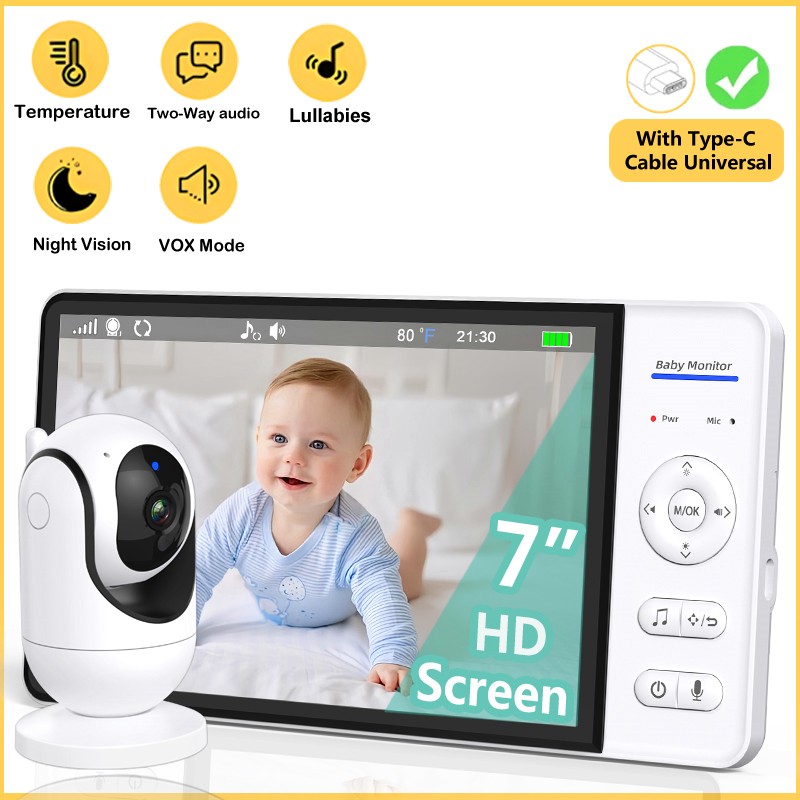 No WiFi Baby Monitor da 7 poll - Audio Music Video recensione e prezzo