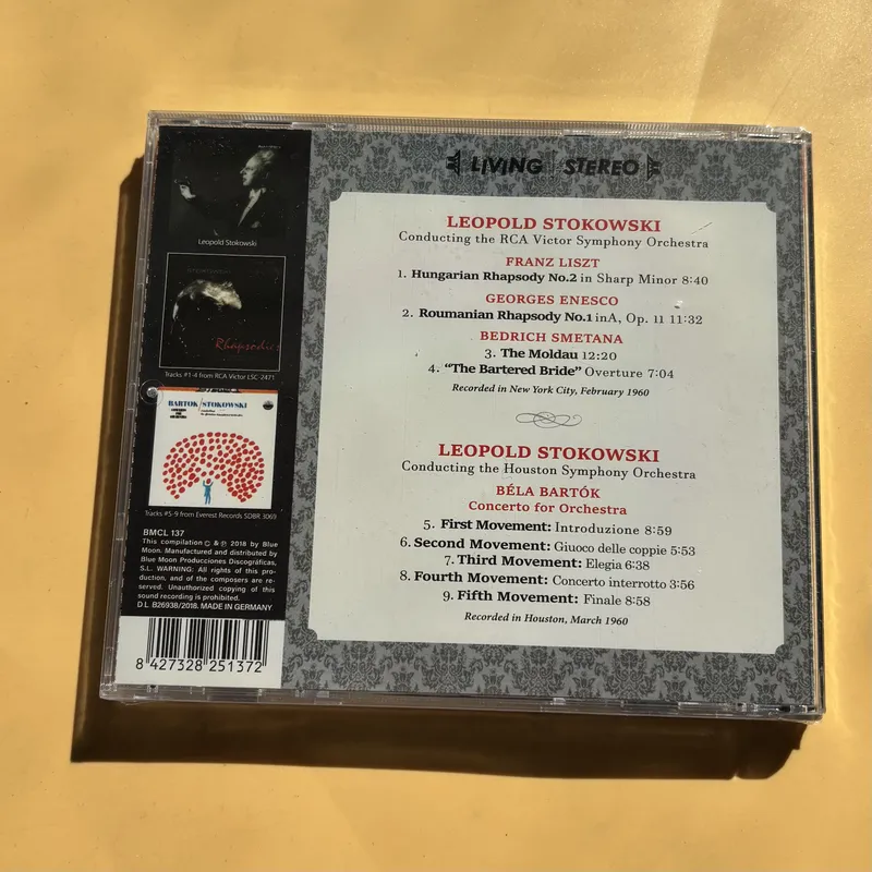 STOKOWSKI RHAPSODIES Rhapsody  - Audio Music For recensione e prezzo