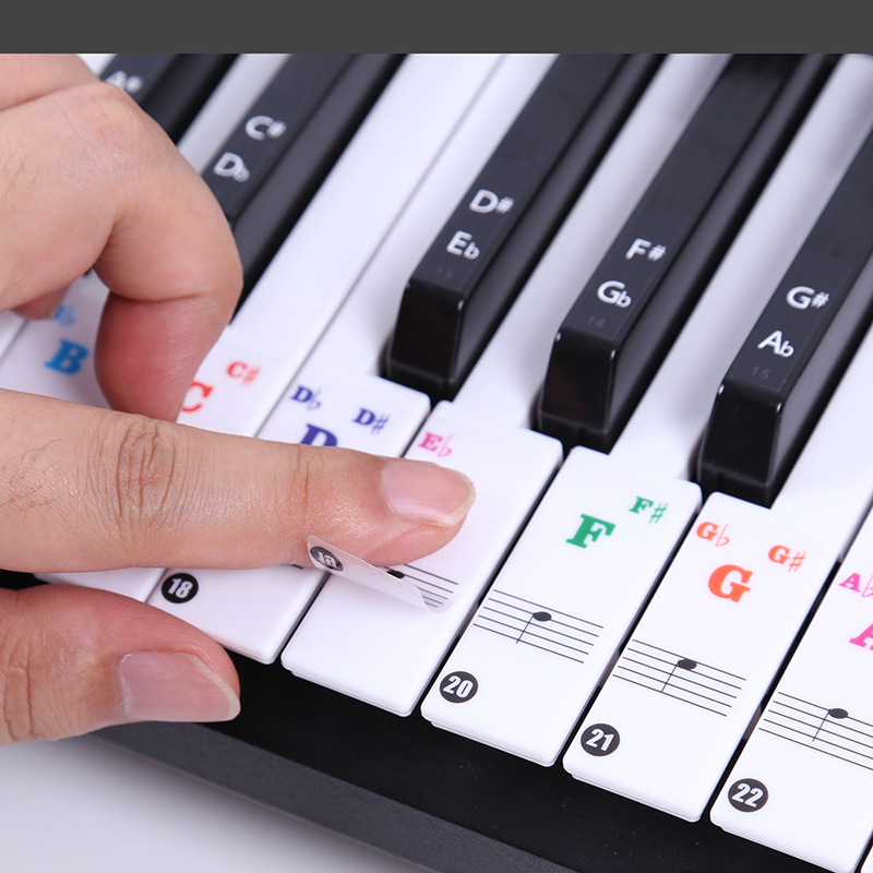 Adesivi Trasparenti per Tastie - Keyboard Piano 61 Key recensione e prezzo