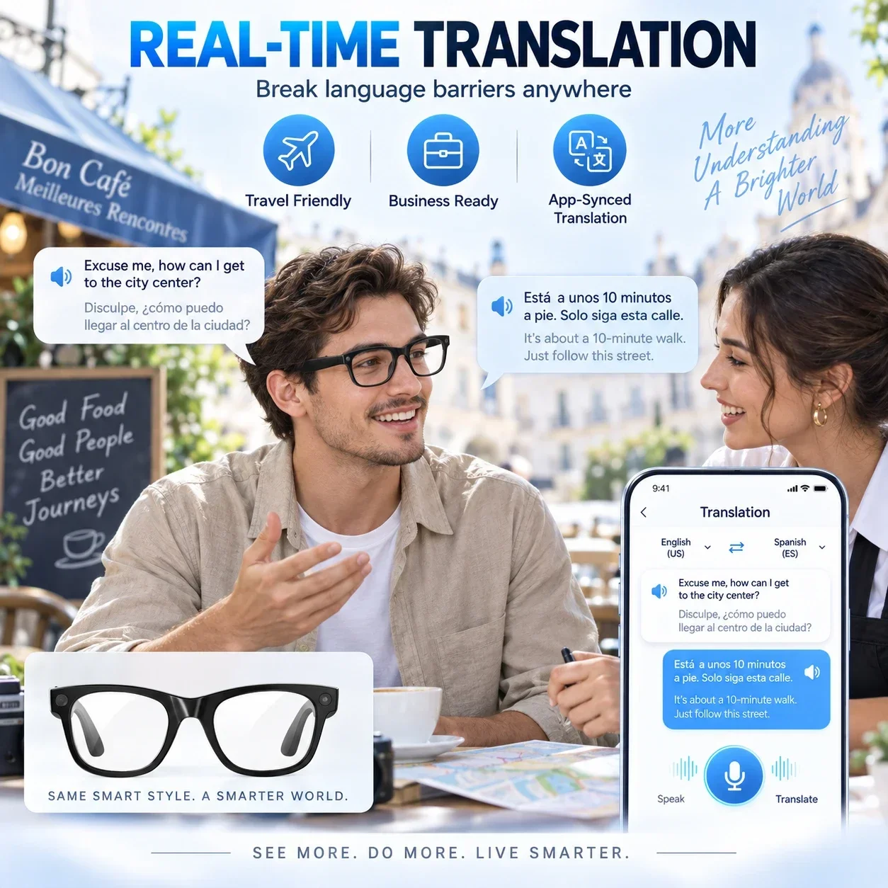 Occhiali intelligenti con foto - Audio Music Free Online recensione e prezzo