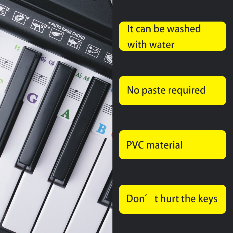 Guida alle note di pianoforte  - Keyboard Piano 61 Key recensione e prezzo